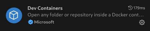 Dev Containers on VS Code
